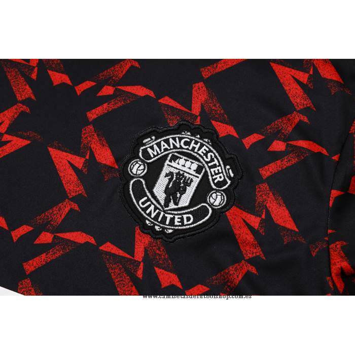 Chandal del Manchester United 24-25 Manga Corta Rojo - Pantalon Corto